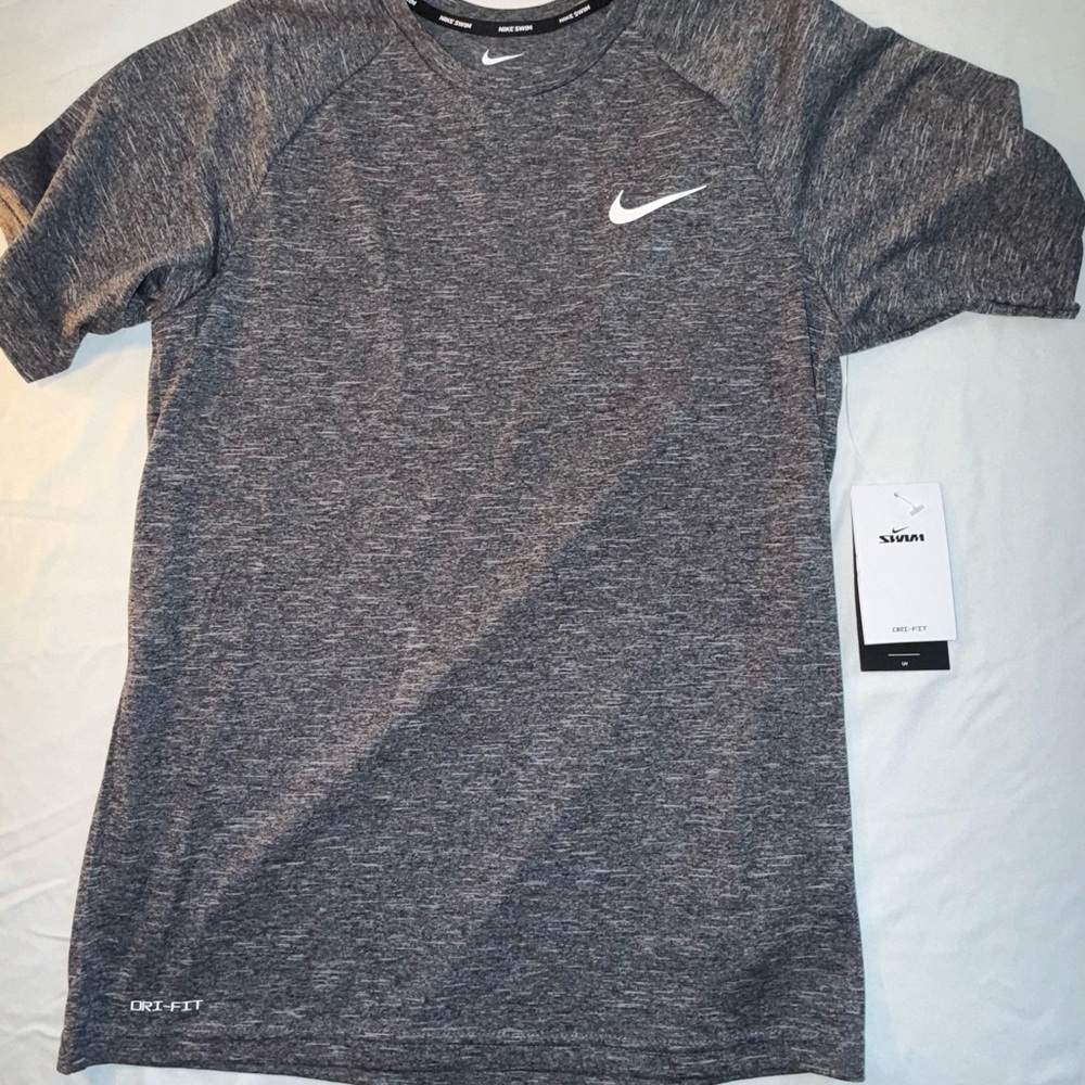 Nike Men's Heathered Gray Dri-FIT Tee, NWT